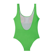 Load image into Gallery viewer, NEON GREEN ADULTS SWIMSUIT
