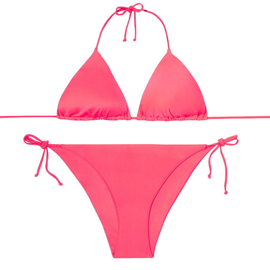 NEON FUCHSIA ADULTS TRIANGLE BIKINI